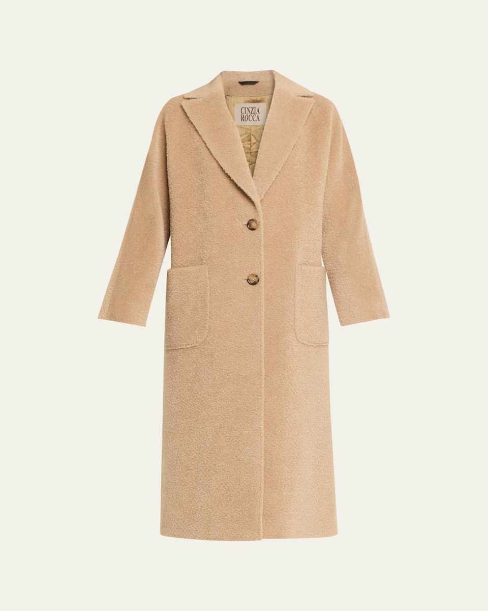 Long Notch Collar Coat